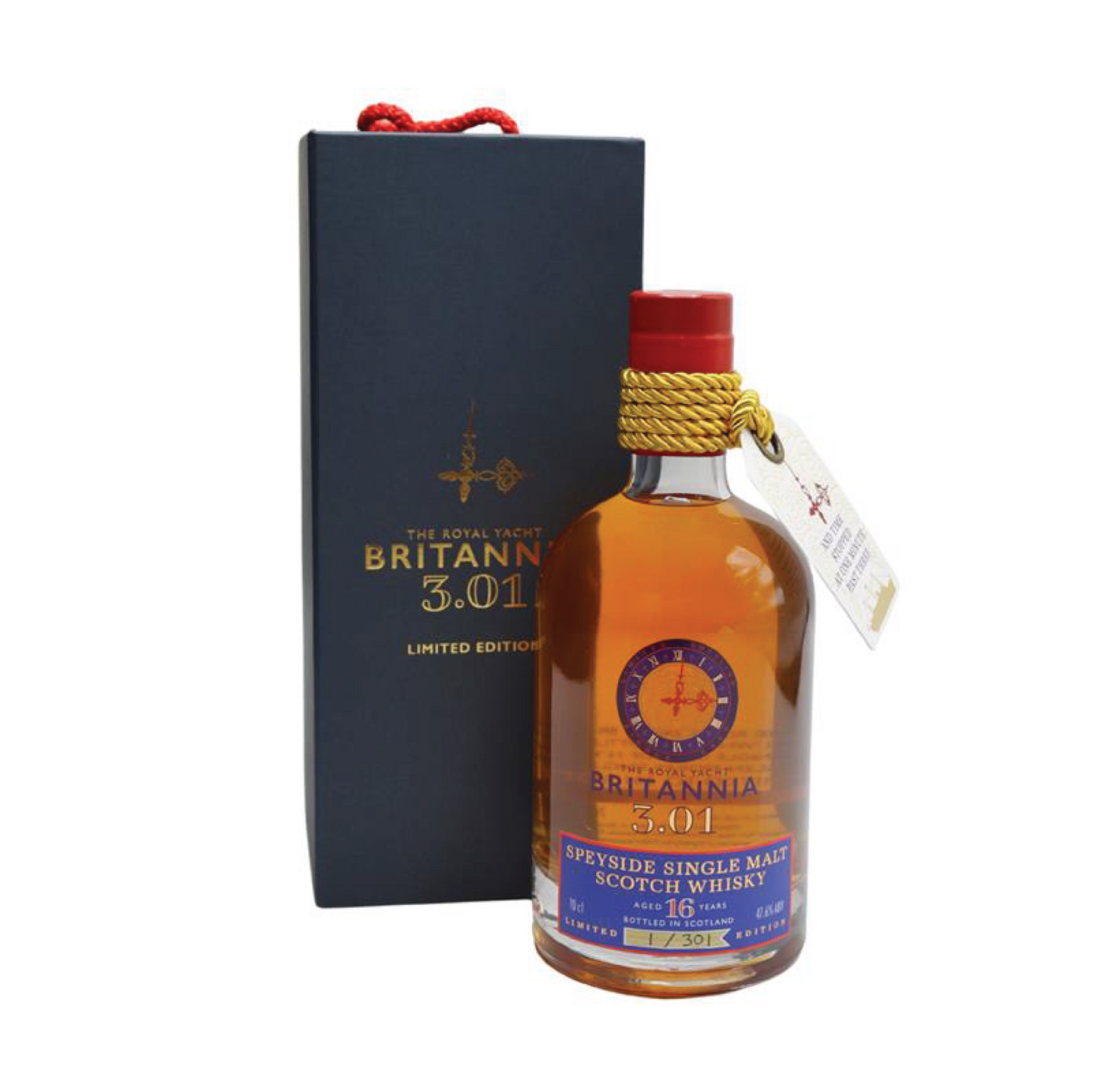 '3.01 Edition' Speyside Whisky by The Royal Yacht Britannia