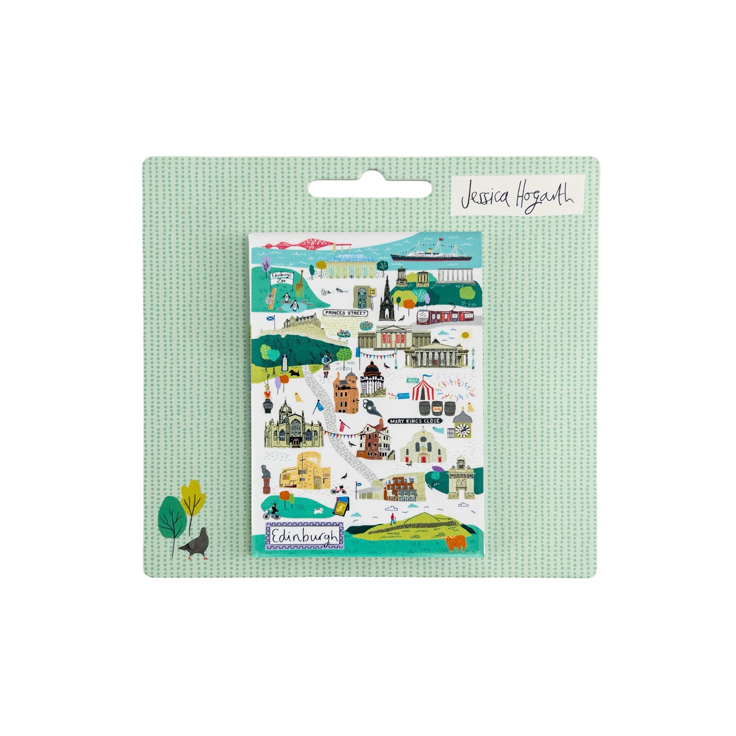 Edinburgh Skyline Magnet