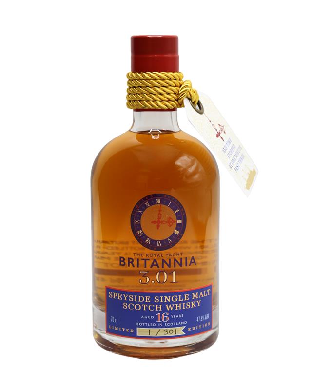 '3.01 Edition' Speyside Whisky by The Royal Yacht Britannia
