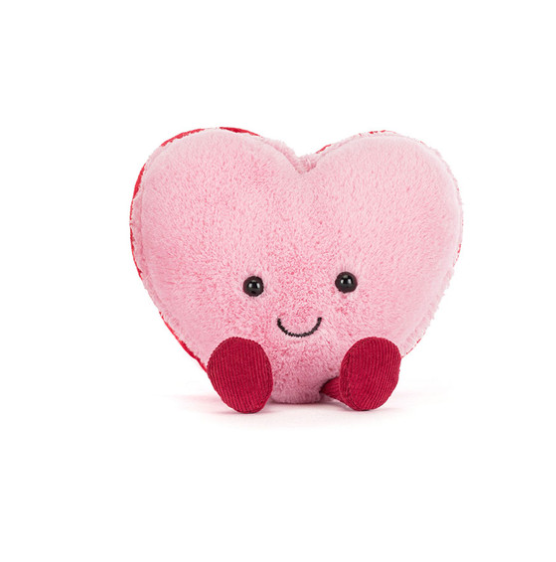 Jellycat Amuseables Colette Heart Macaron