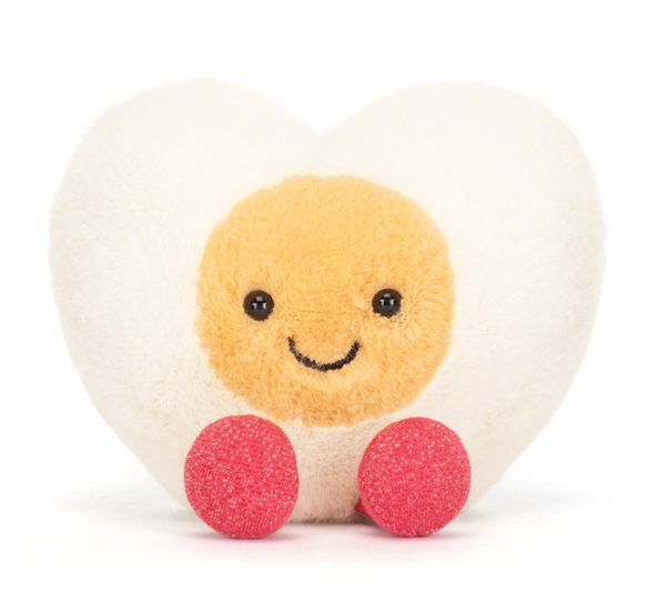 Amuseables Heart Boiled Egg by Jellycat