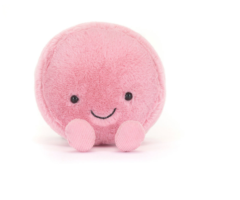 Amuseables Mia Macaron (Framboise) by Jellycat