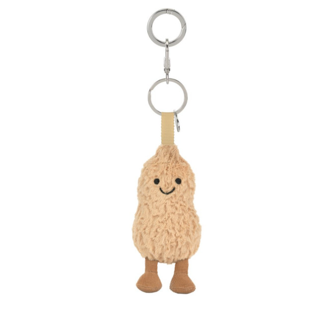 Amuseables Peanut Bag Charm by Jellycat