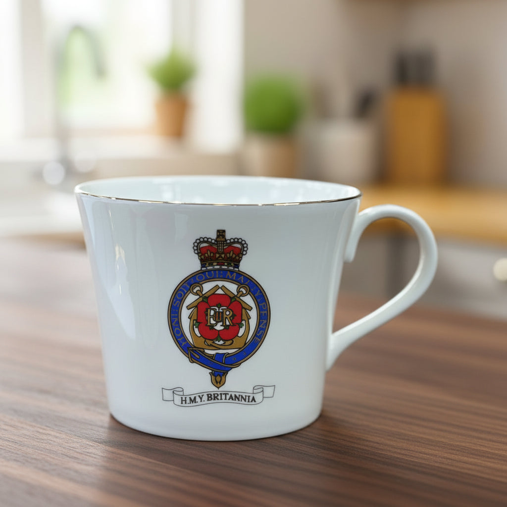 Britannia Colour Crest Large Breakfast Mug