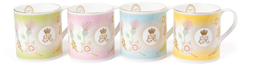 Queen Elizabeth II Centenary Mug - Pink