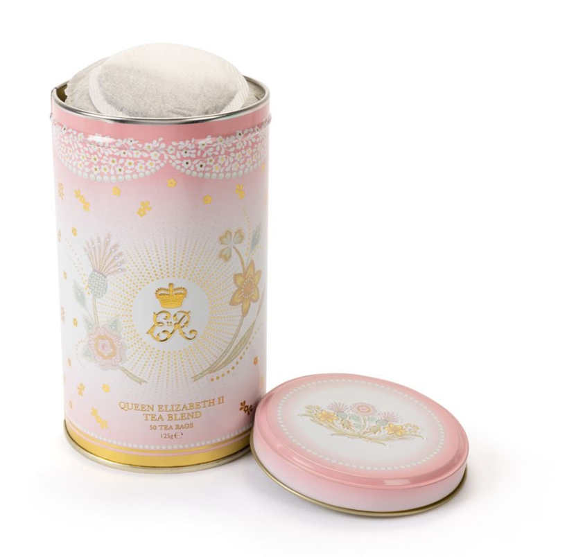 Queen Elizabeth II Centenary Tea with Tin
