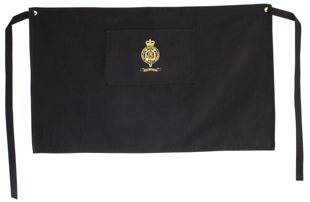 Britannia Bistro Apron with Gold Crest