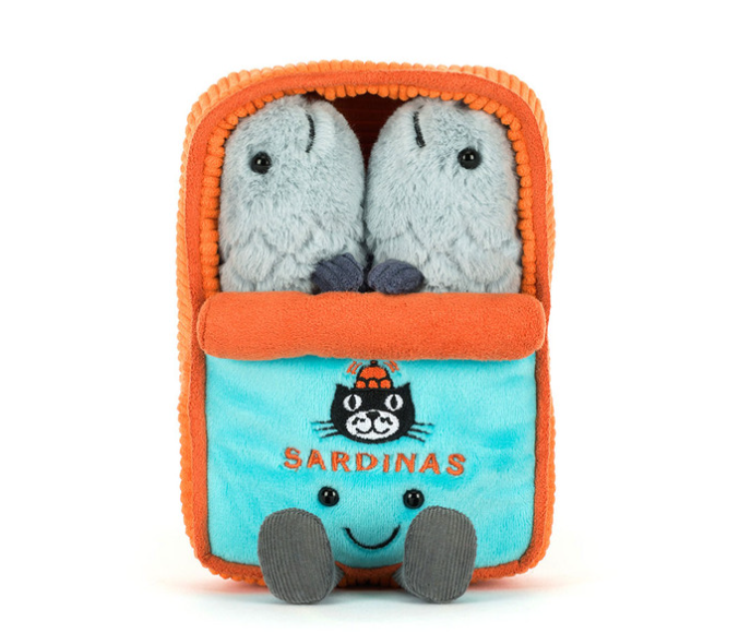 Amuseables Sardine Tin by Jellycat