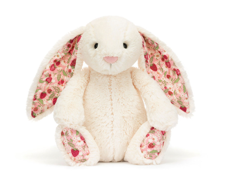 Blossom Cream Bunny 'Berry' by Jellycat