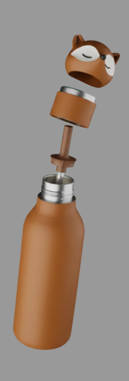 Bestie Water Bottle: Sora the Fox