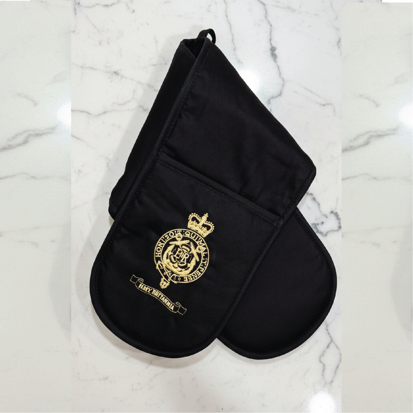 Britannia Gold Crest Double Oven Glove