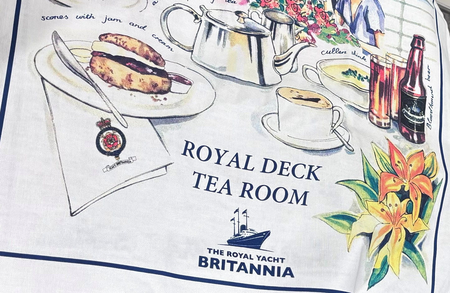 Britannia Royal Deck Tea Towel