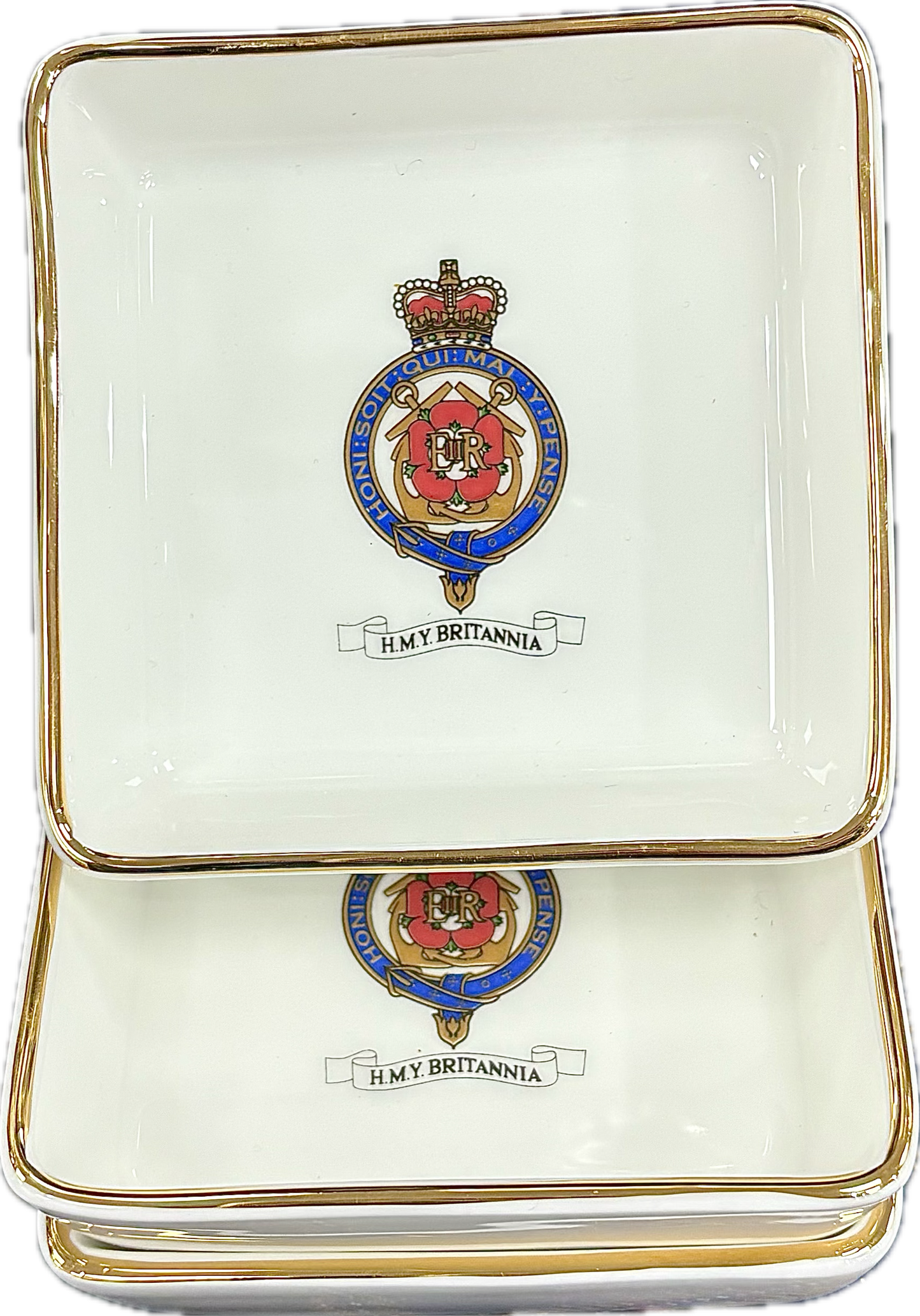 Britannia Colour Crest Trinket Tray
