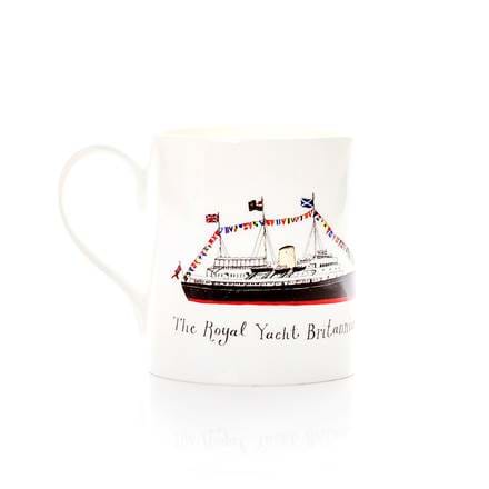 Britannia Flying Flags China Mug