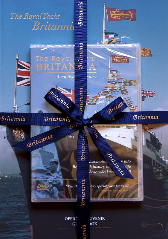 Britannia Souvenir Guidebook and DVD ONLINE SPECIAL OFFER