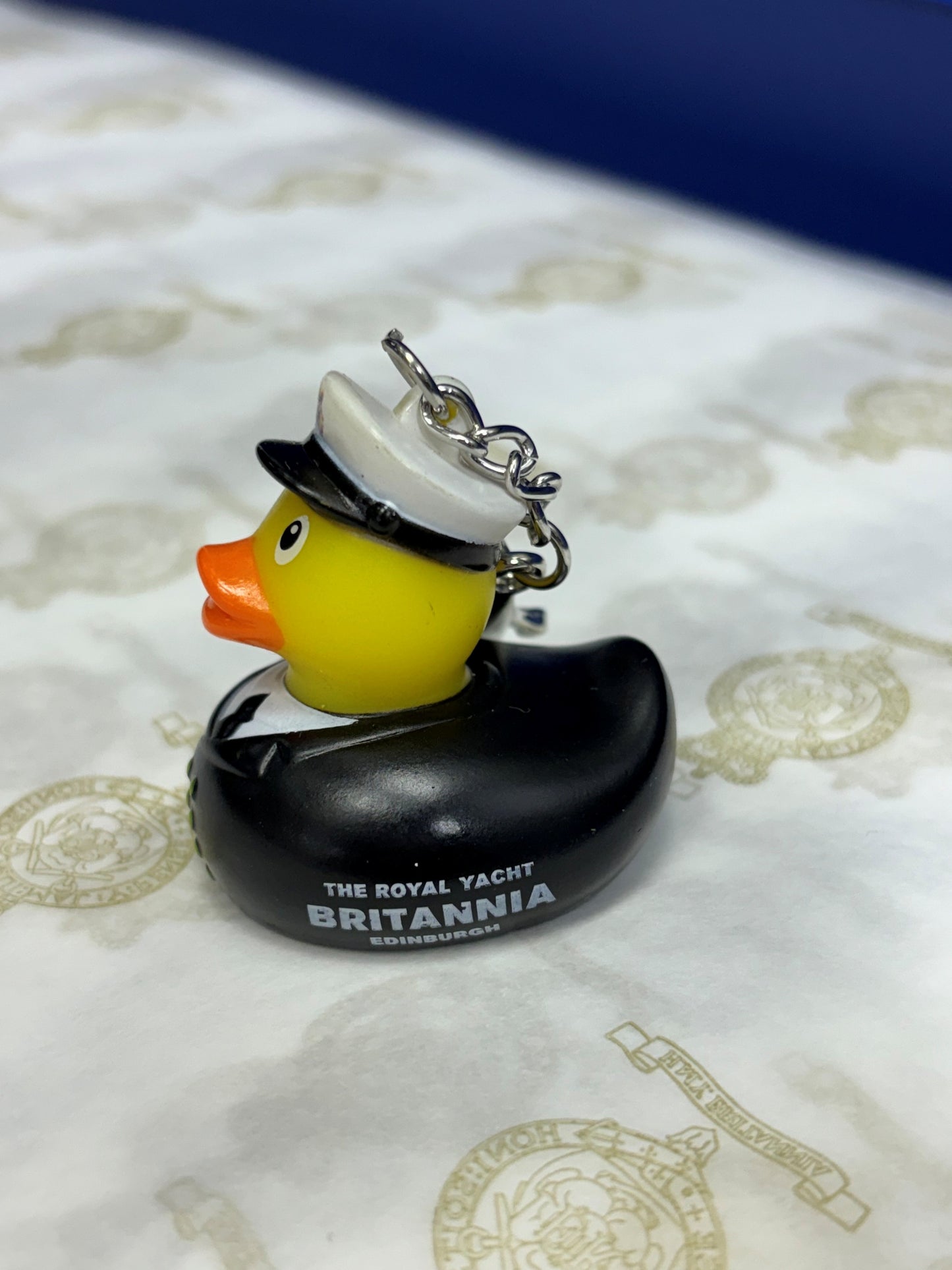Britannia Admiral Royal Duck Keyring