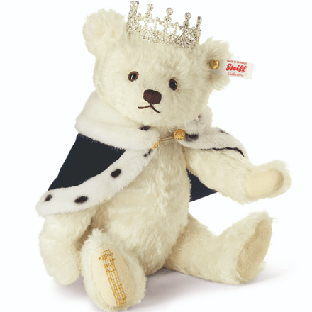 Queen Elizabeth II Long to Reign Over Us Musical Steiff Bear 664779