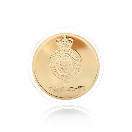 Britannia 22ct Gold-plated Brass Coin