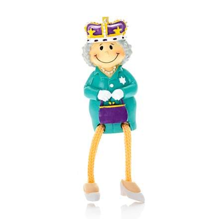 Queen Elizabeth II Dangle Magnet