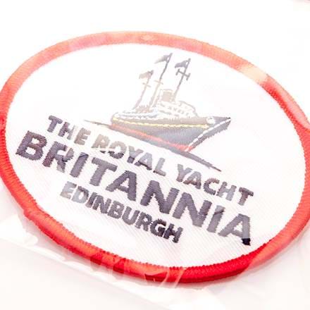Britannia Embroidered Ship Badge
