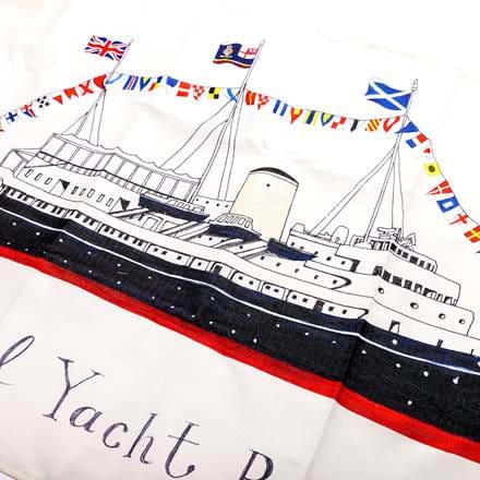 Britannia Flying Flags Tea Towel