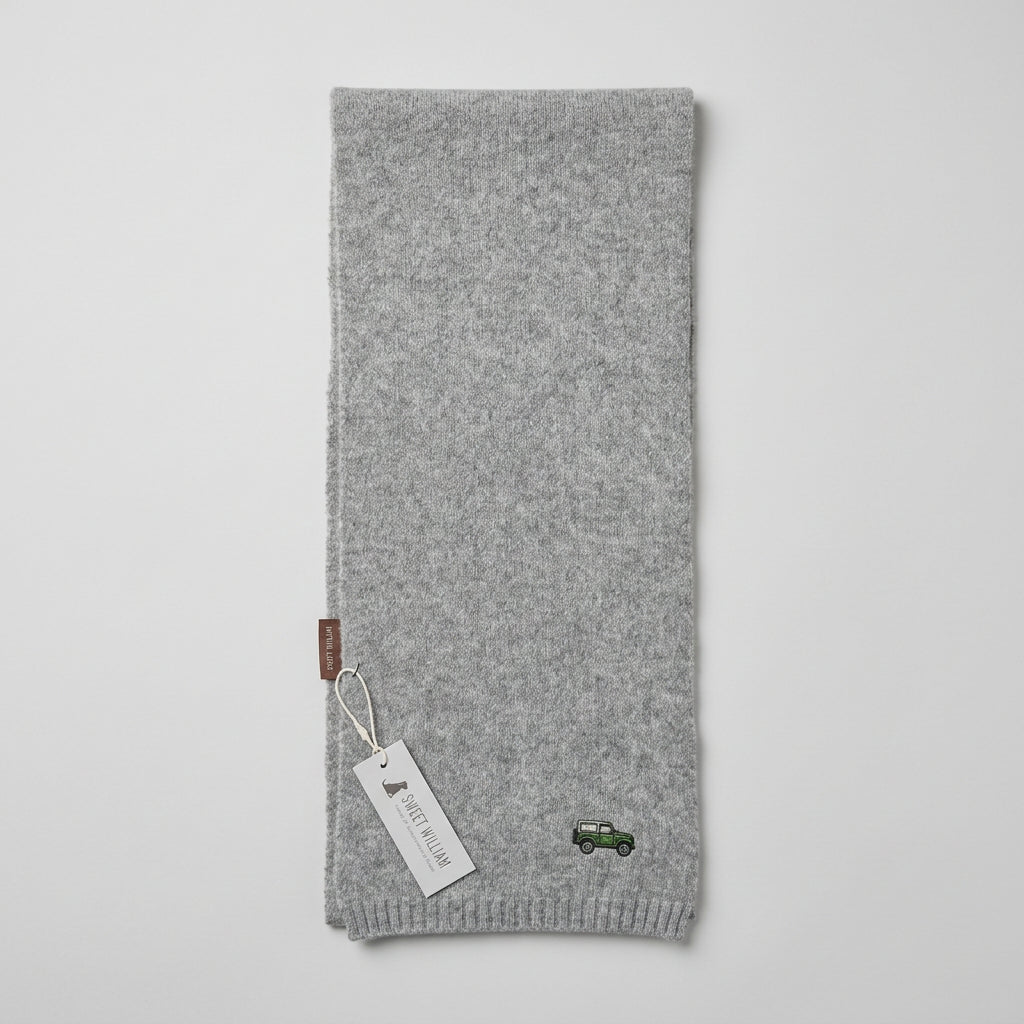 British 4x4 Wool-Blend Scarf