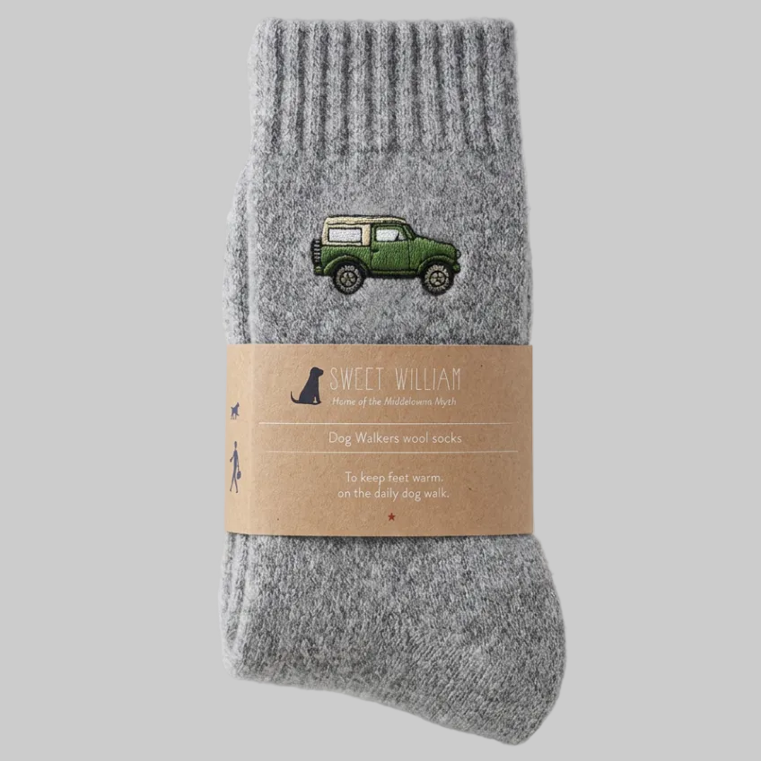British 4x4 Countryside Wool-Blend Socks