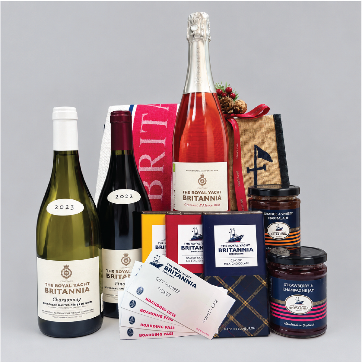 A Toast to Christmas Britannia Hamper