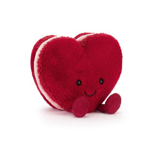 Amuseables Arlette Heart Macaron by Jellycat