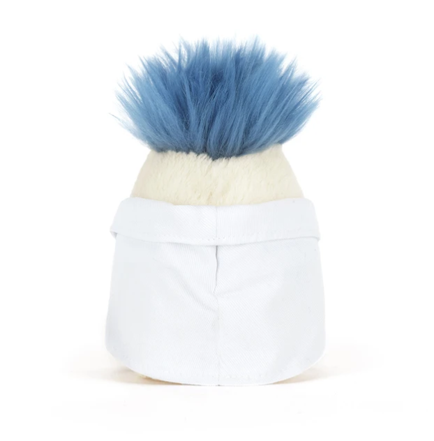 Amuseables Boiled Egg Scientist Outfit by Jellycat