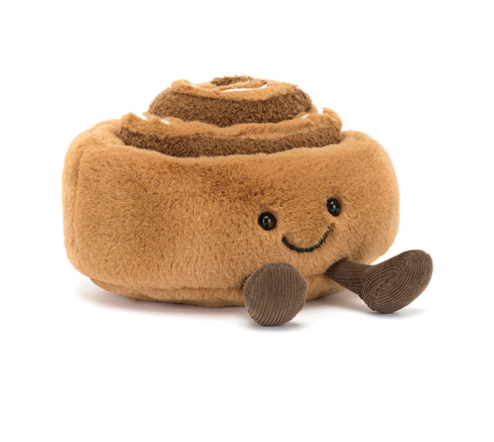 Amuseables Cinnamon Bun by Jellycat