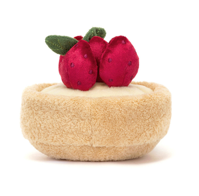 Amuseables Fleurette Tarte Aux Fraises by Jellycat