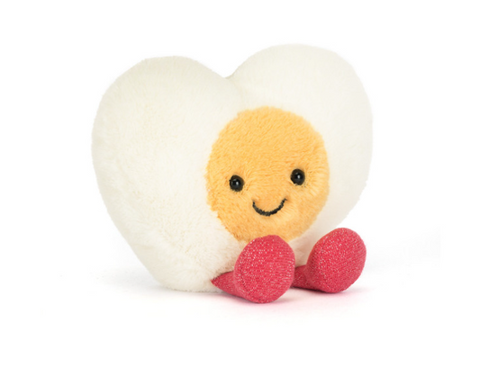 Amuseables Heart Boiled Egg by Jellycat