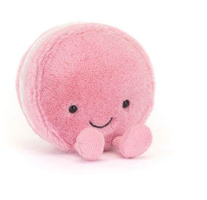Amuseables Mia Macaron (Framboise) by Jellycat