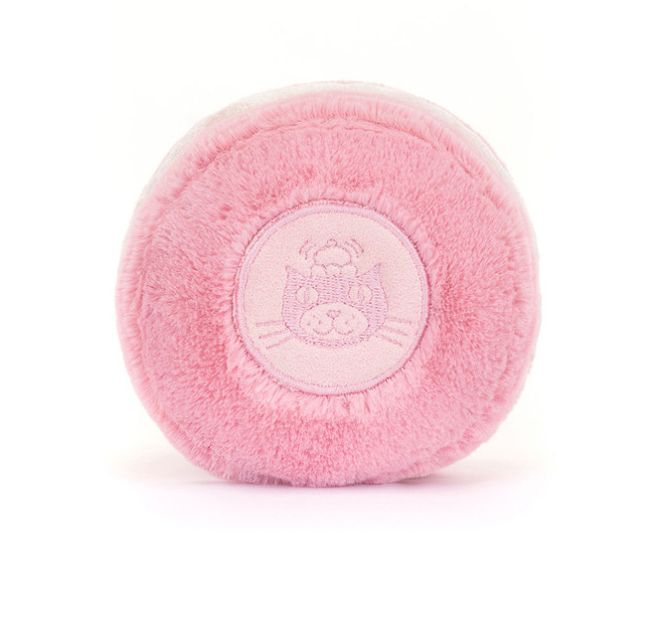 Amuseables Mia Macaron (Framboise) by Jellycat