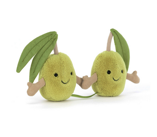 Amuseables Pair of Olives by Jellycat