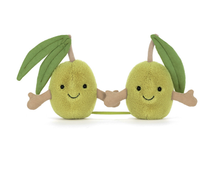 Amuseables Pair of Olives by Jellycat
