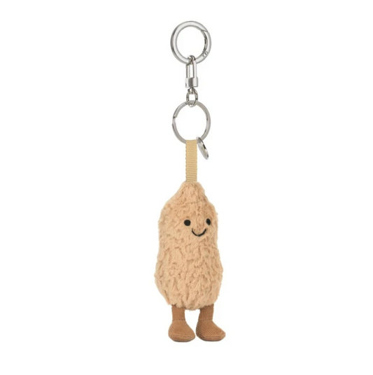 Amuseables Peanut Bag Charm by Jellycat