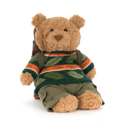 Bartholomew Bear Hiking Outfit by Jellycat