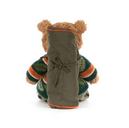 Bartholomew Bear Hiking Outfit by Jellycat