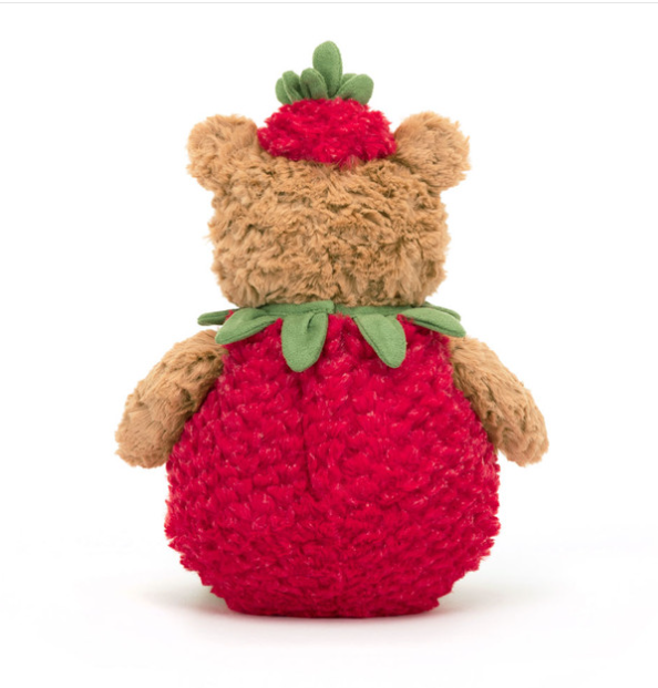 Bartholomew Bear Strawberry by Jellycat