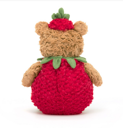 Bartholomew Bear Strawberry by Jellycat