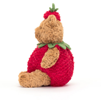 Bartholomew Bear Strawberry by Jellycat