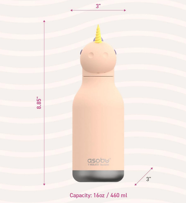 Bestie Water Bottle: Sparkle the Unicorn