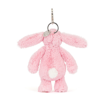 Blushkin Blossom Bunny Bag Charm by Jellycat