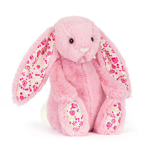 Blushkin Blossom Luxe Bunny by Jellycat