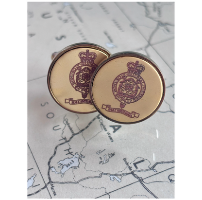 Britannia Brass Cufflink