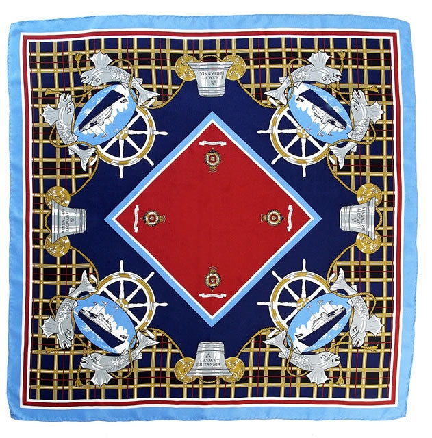 Britannia Silk Square Scarf