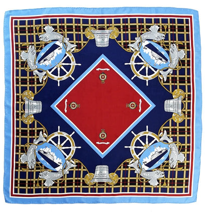 Britannia Silk Square Scarf