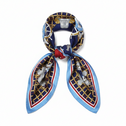 Britannia Silk Square Scarf